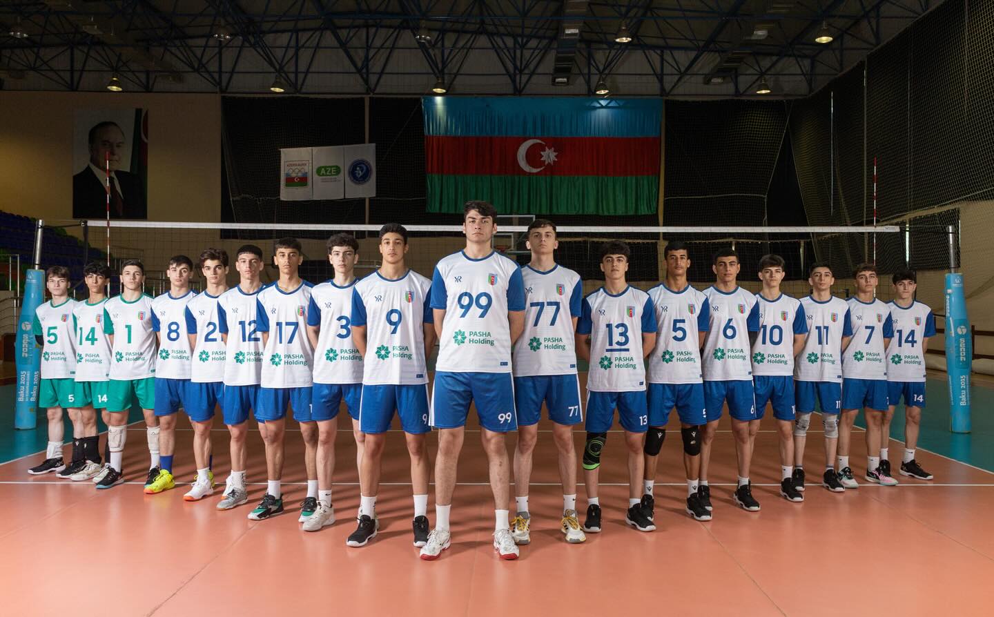 III MDB Oyunlarında iştirak edəcək 17 yaşadək oğlan voleybolçulardan ibarət Azərbaycan millisi hazırlığın növbəti mərhələsini ölkə xaricində davam etdirəcək.
                                  