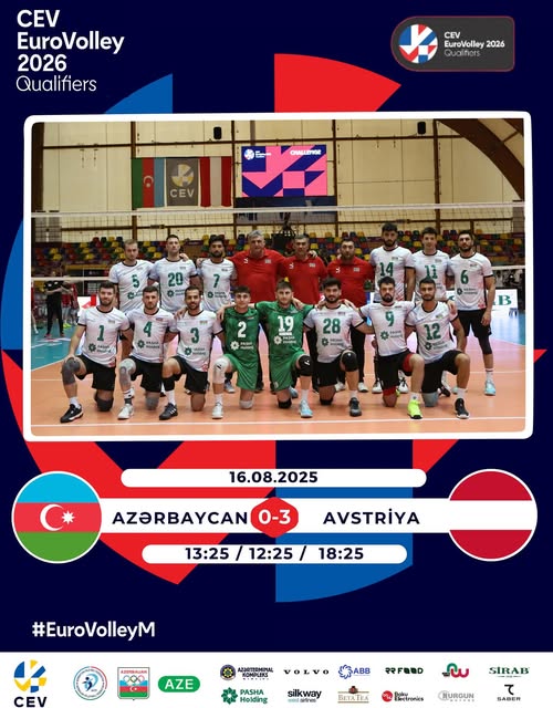 Azərbaycan millisi Avropa çempionatının təsnifat mərhələsində son oyununu keçirib
                                  